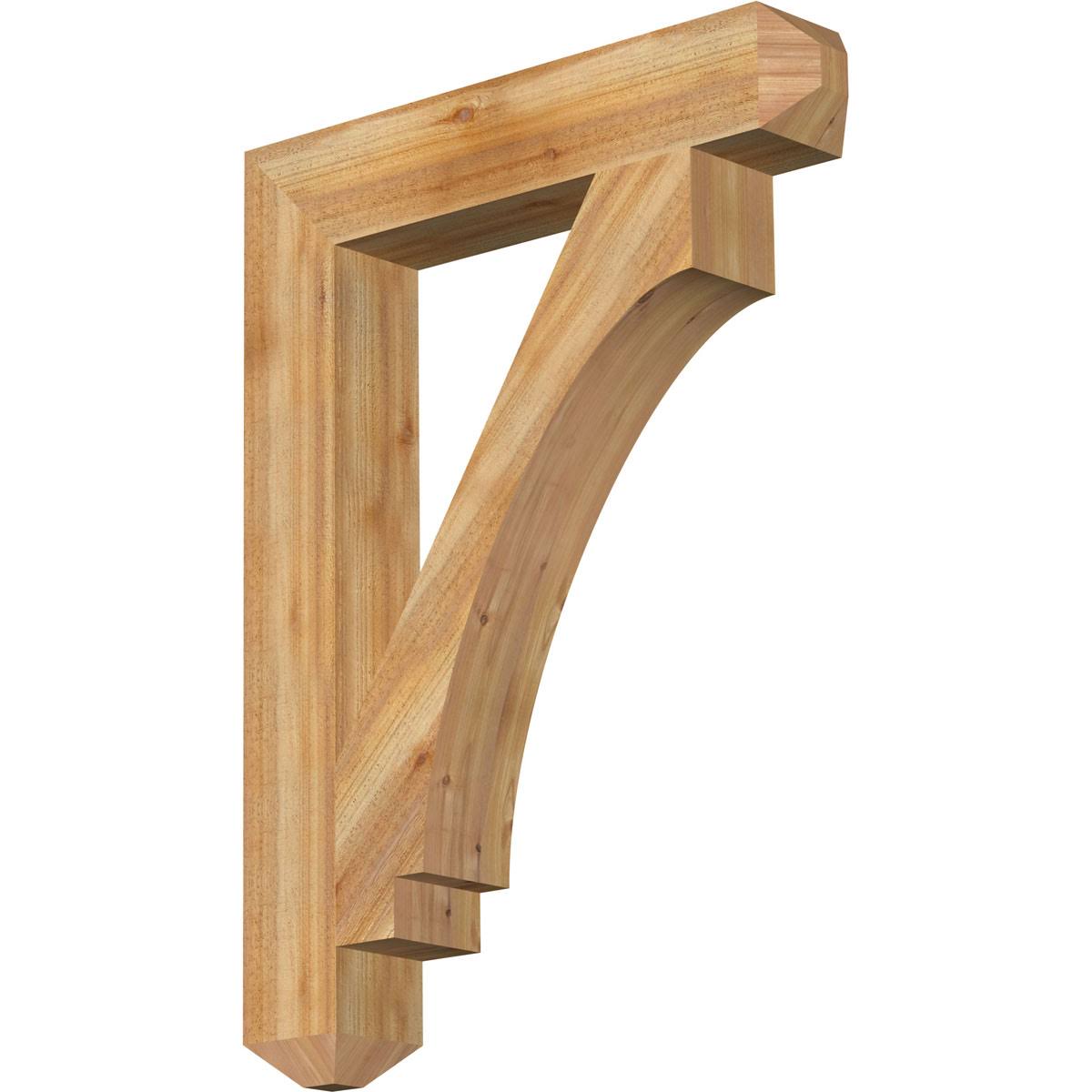 Rough Sawn Western Red Cedar Bracket P986