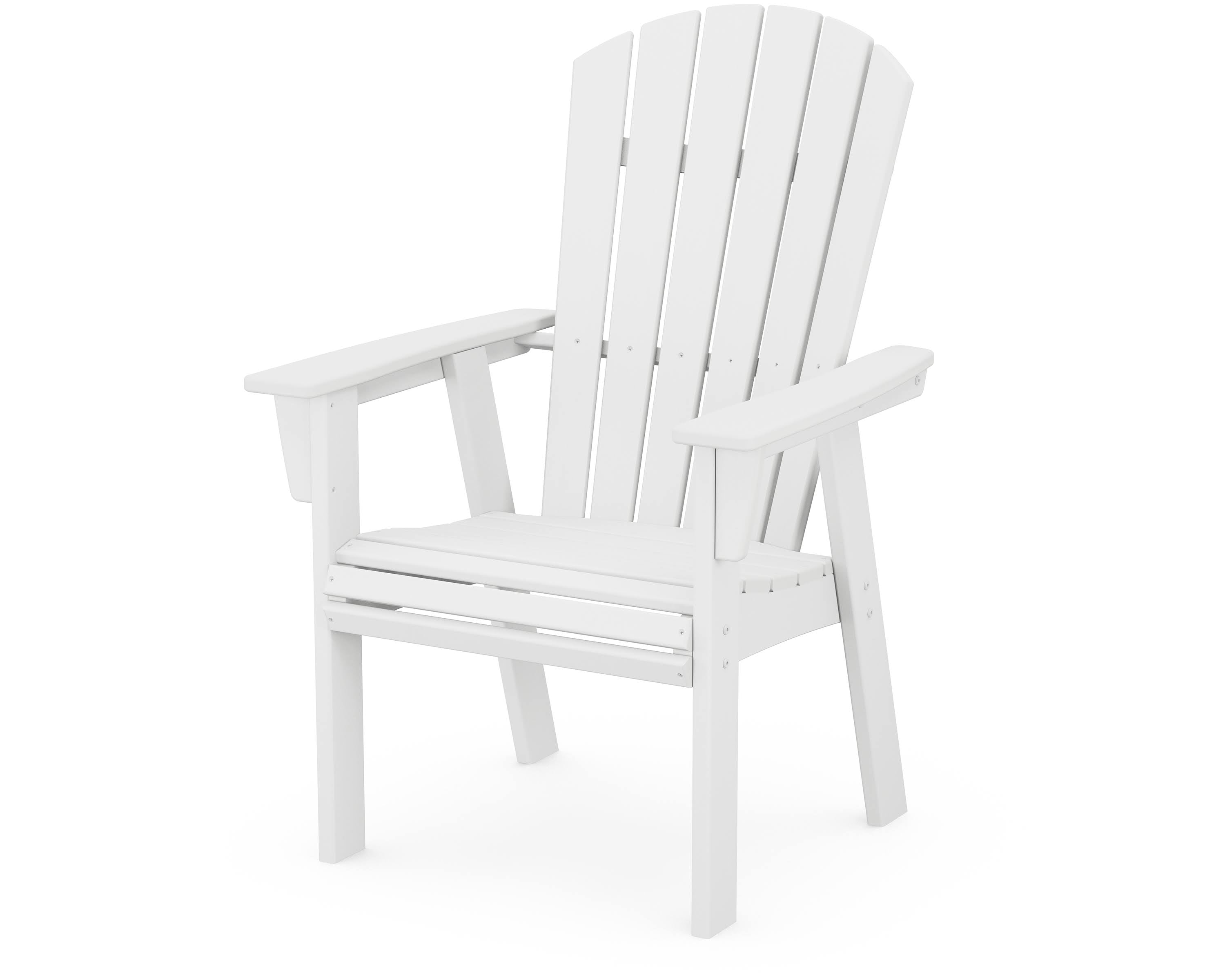 White Adirondack Dining Chair Y134