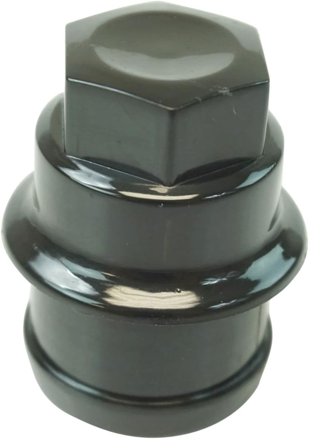 Black Plastic Wheel Lug Nut Cap Set of 32 G745