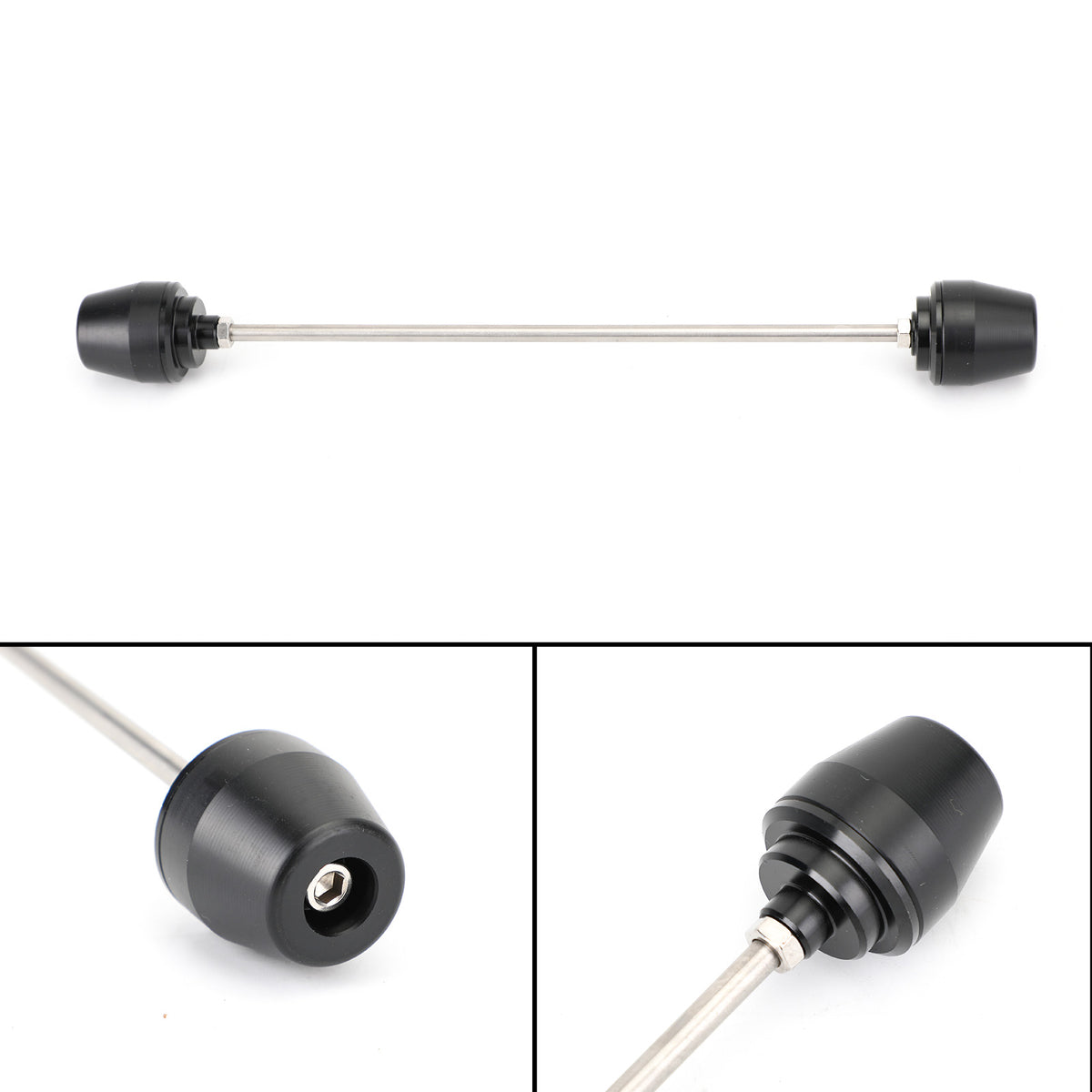Axle Fork Sliders Crash Bobbins Black R95897