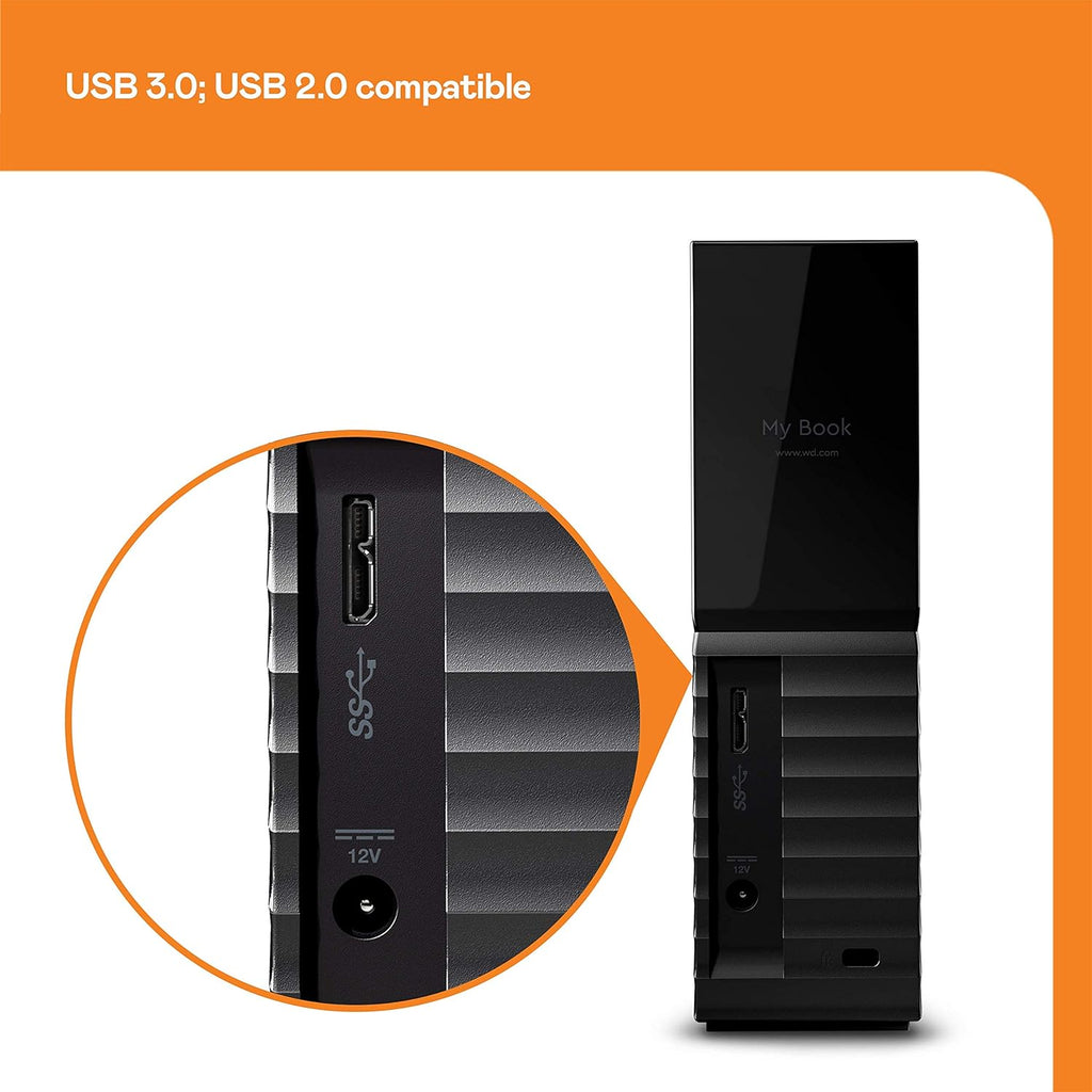 18TB My Book Desktop External Hard Drive USB 3.0 J17932