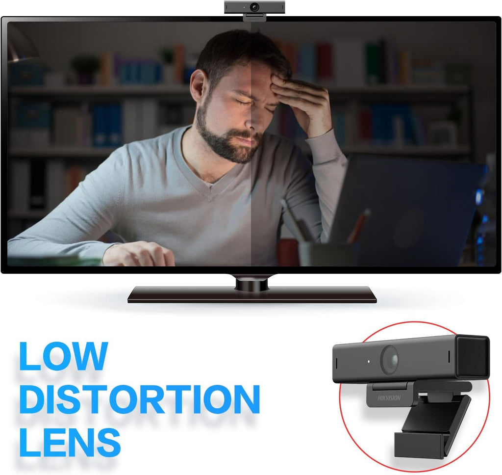 2K HD Webcam with Microphone, 30fps Autofocus, Pack of 2 Z892