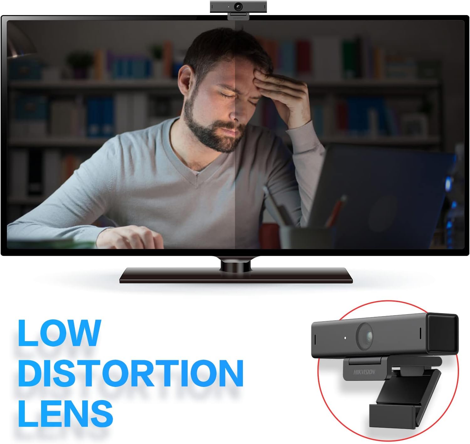 2K HD Webcam with Microphone, 30fps Autofocus, Pack of 2 Z892