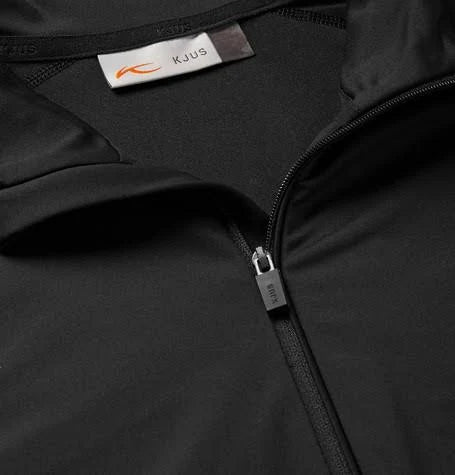 Men Halfzip Black Casual Jacket T465508