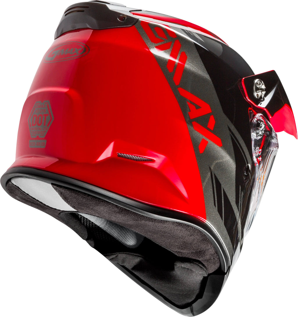 Red/Black/Silver Large Snow Helmet Q190160