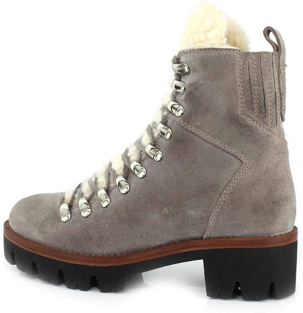 Taupe Suede Ivory Boots E115