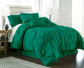 7 Piece Emerald California King Comforter Set E399