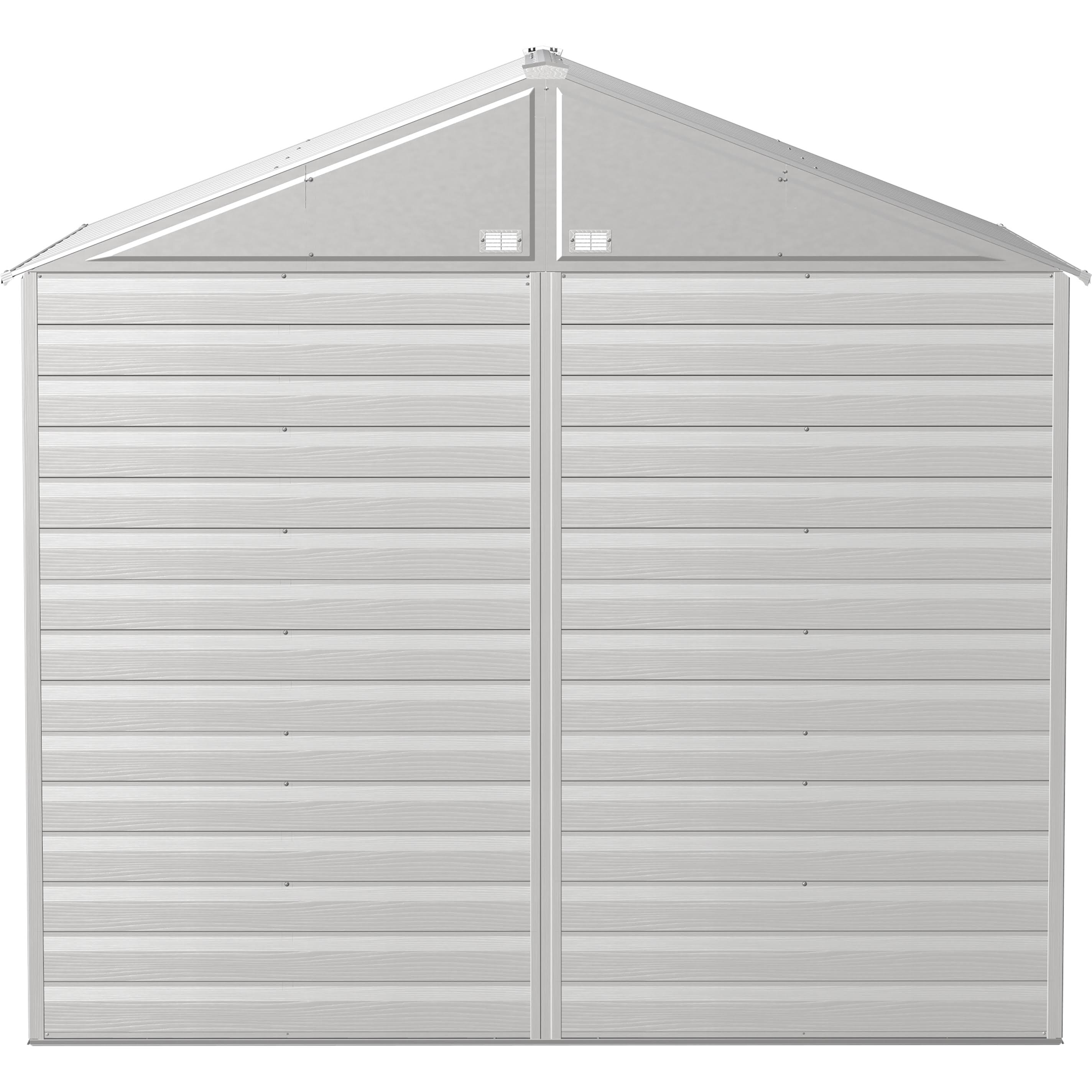8x8 Steel Storage Shed Z46443