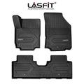 Black TPE All Weather Car Mats for Chevrolet Equinox D3680