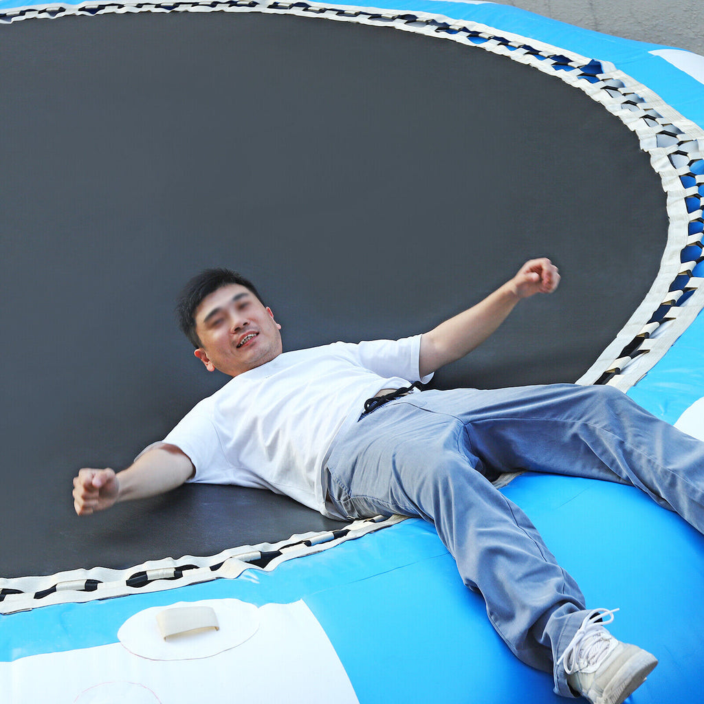 17-ft Inflatable Water Trampoline Floating Island V98913
