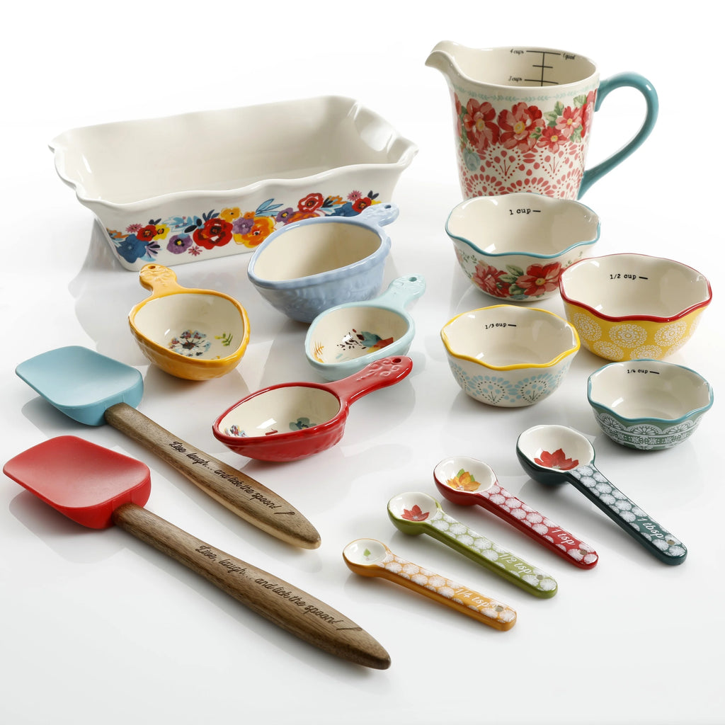 16 Pc Ceramic Baking Set B2593