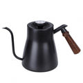 Thermometer Coffee Kettle with Wooden Handle J592