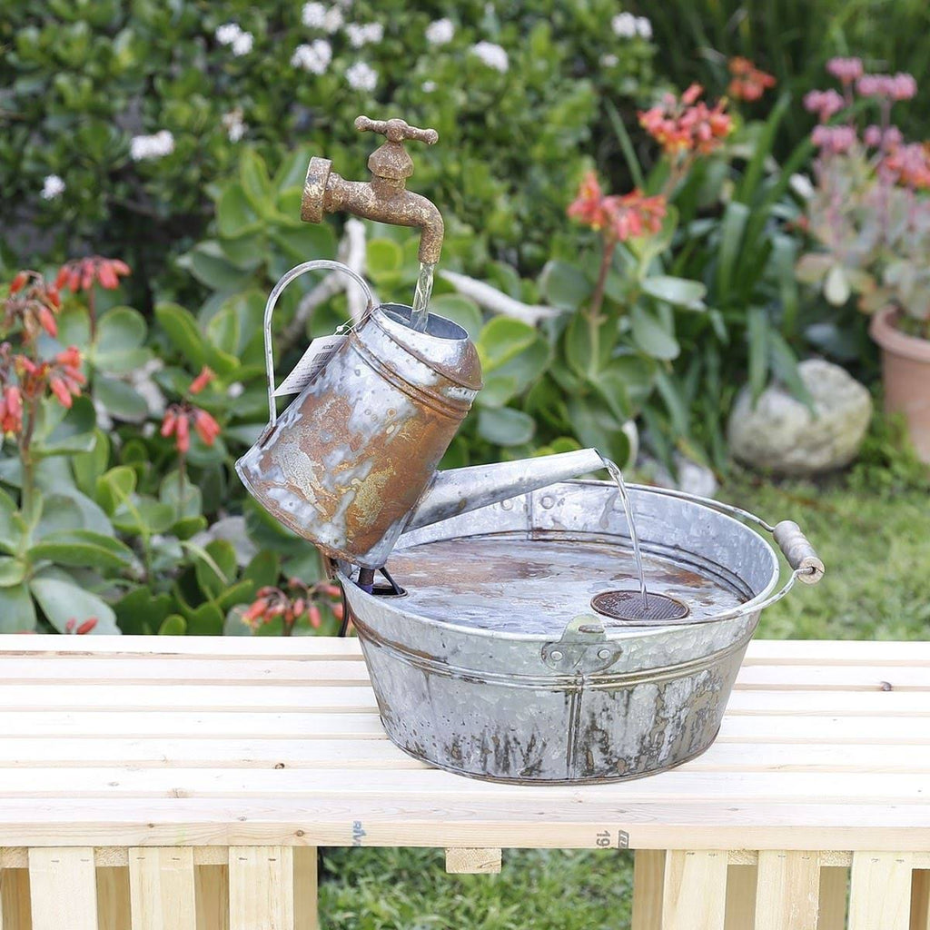 Rustic Metal Watering Can C643554
