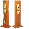 Brass Mortise Entrance Handleset M963911