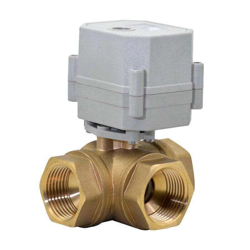 Brass Electrical Motorized Ball Valve L129