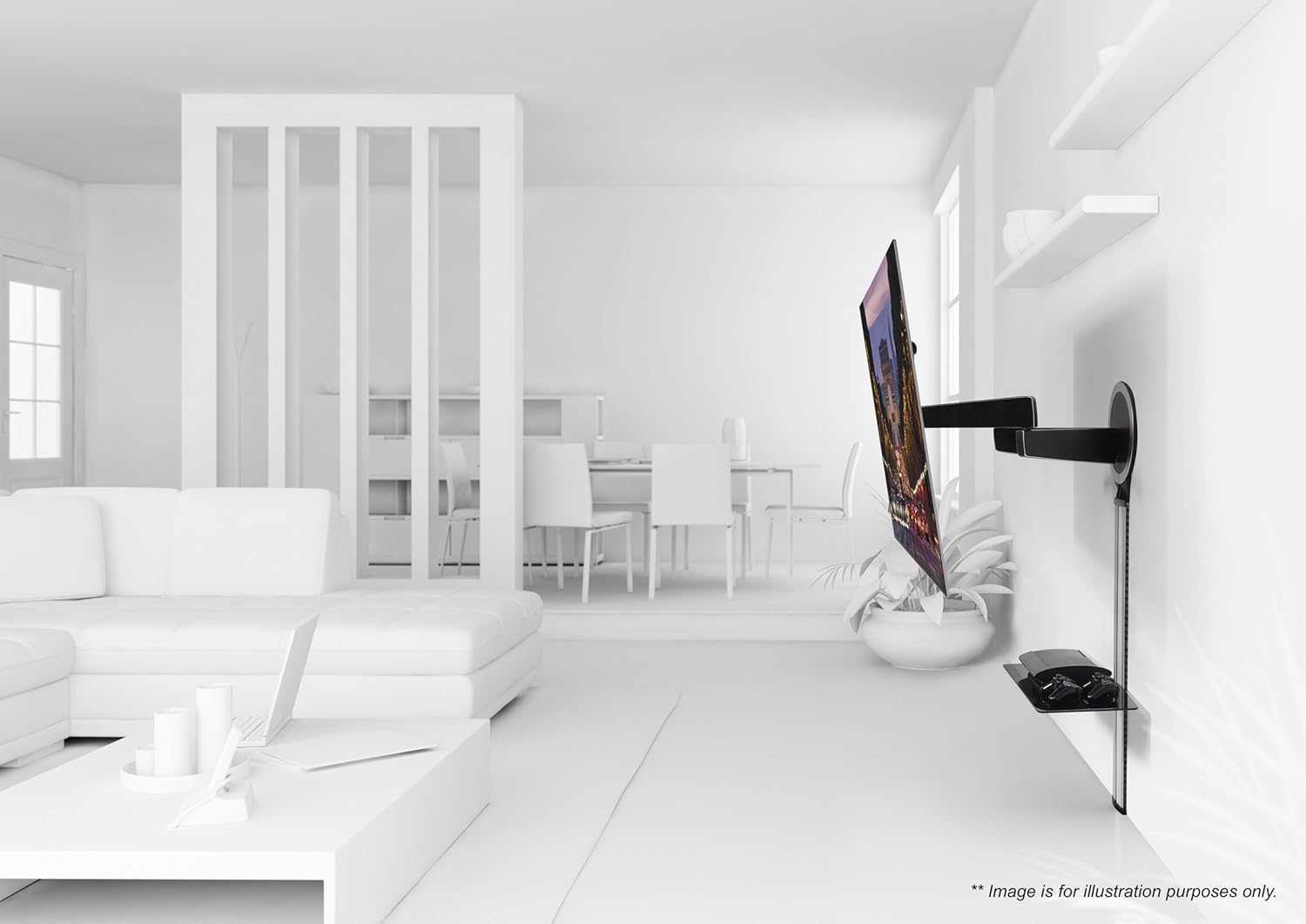 Silver/Black Cable Column G954522