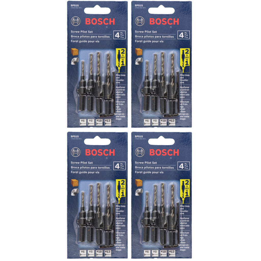 5-Piece HEX Shank Countersink Screw Pilot Set B535