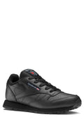 Black Children Leather Trainers O625561