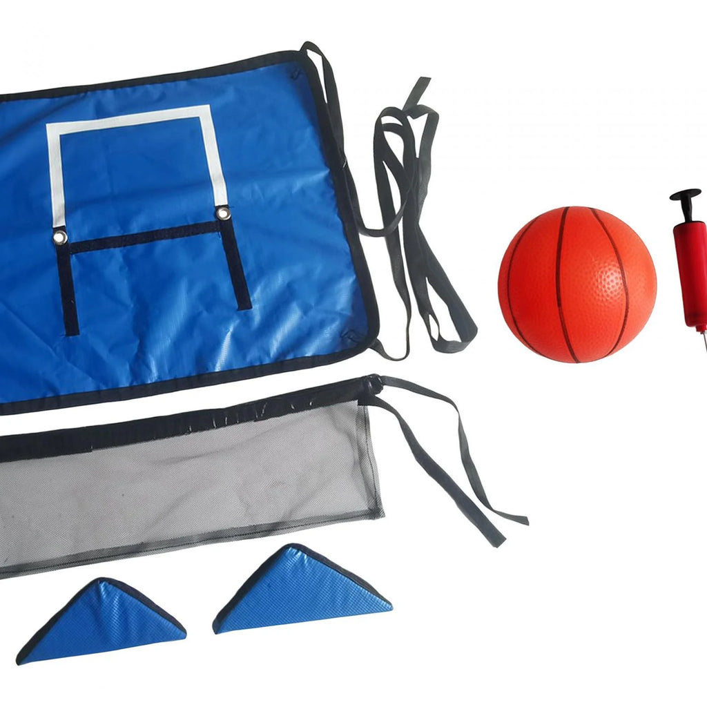 Mini Basketball Hoop for Trampoline with Enclosure Basketball Frame Replacement Trims Trampoline Accessory D354165