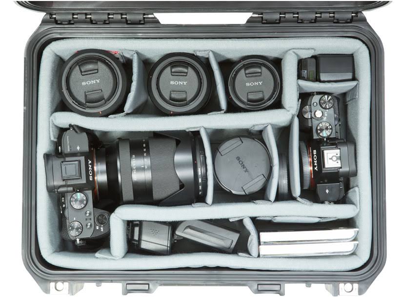 iSeries Case with Photo Dividers & Lid Organizer T800815