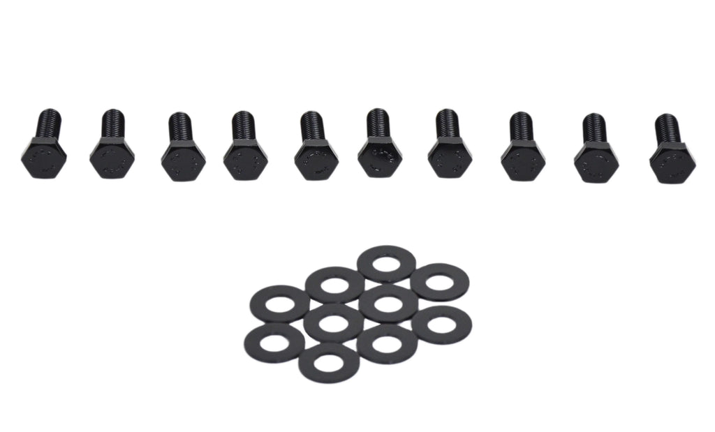 4 Pieces Black Body Door Hinge Set for 2 Door K1024