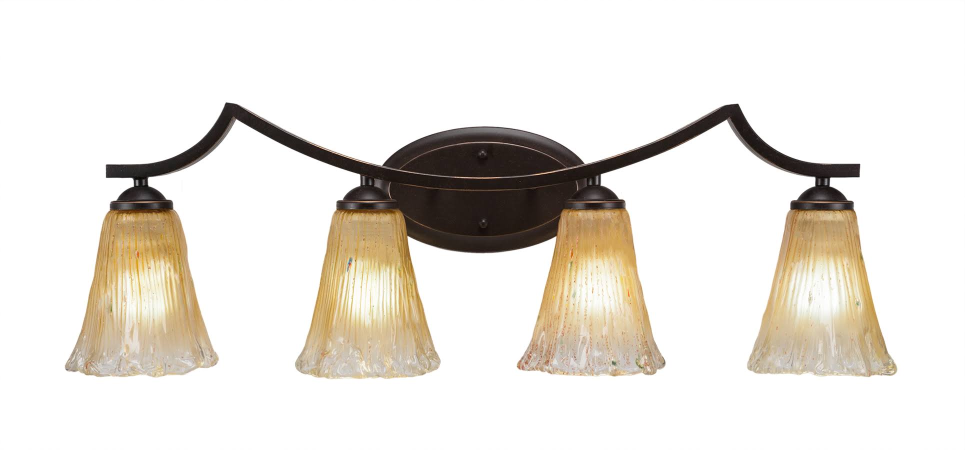 Four Light Bath Bar Dark Granite N92185