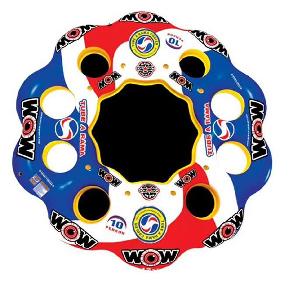 10 Person Inflatable Towable Water Sport Tube O471