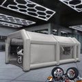 Inflatable Paint Spray Booth Work Tent with Filter System 26*15*10 Ft C777979