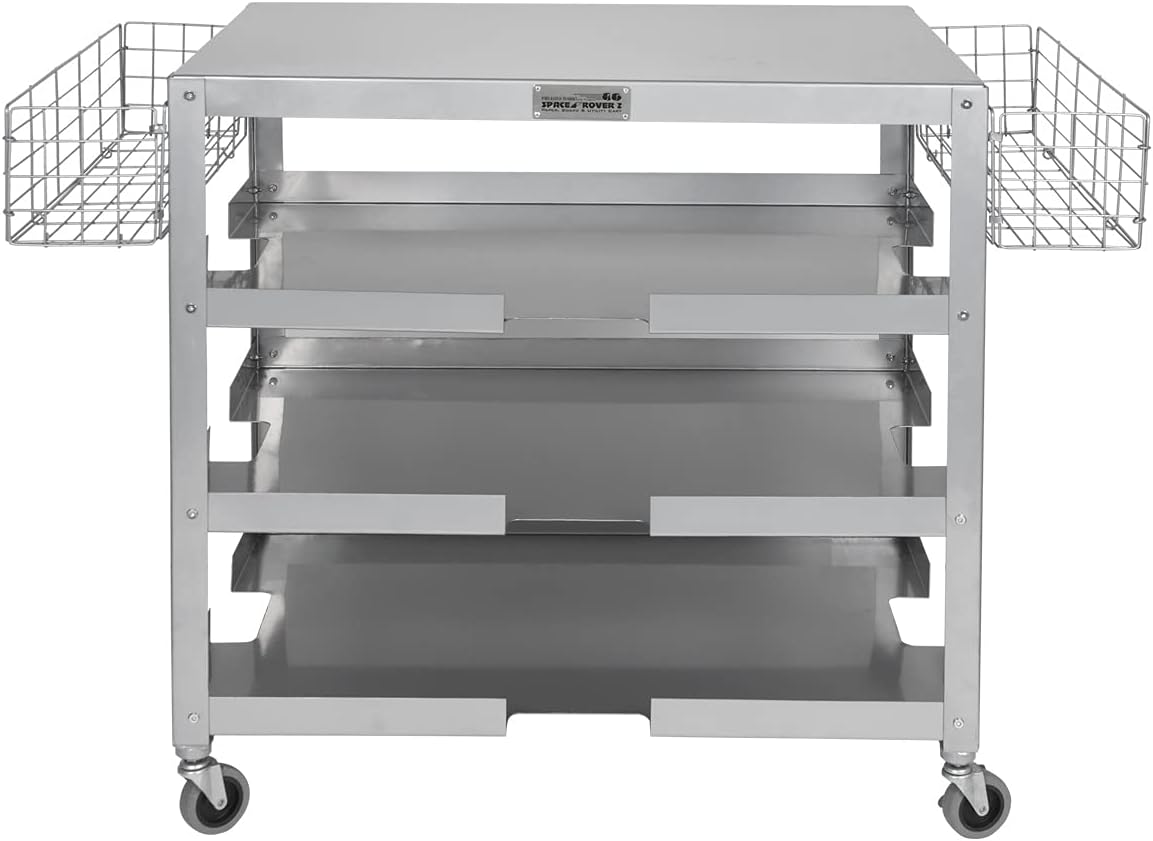Steel Utility Storage Cart with Drying Rack H441