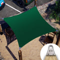 12' x 12' Green Square Sun Shade Sail Canopy A3004