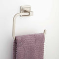 Brushed Nickel Towel Ring Z531958