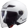 White Solid Helmet K2245