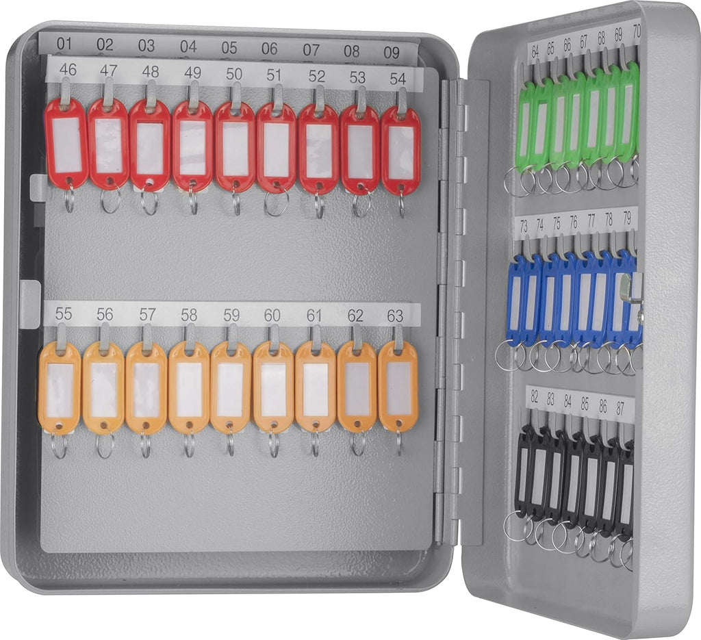 Key Lock Cabinet Lock Box Grey 9.5 x 3.1 x 11.75 D9372