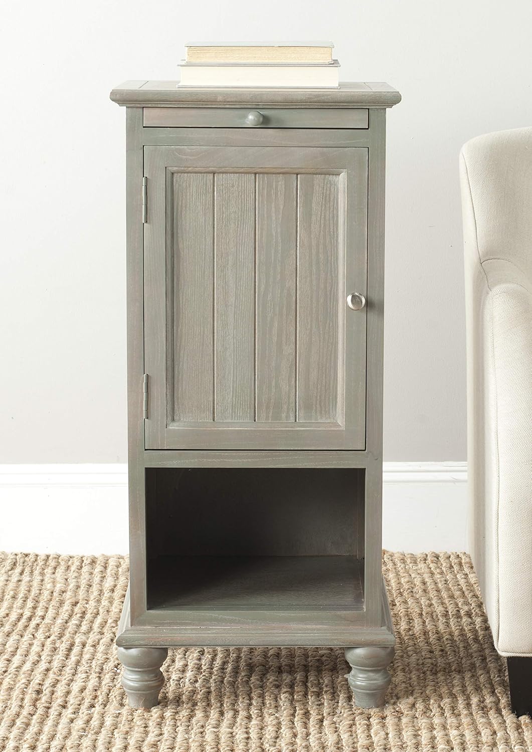 French Grey End Table U106271