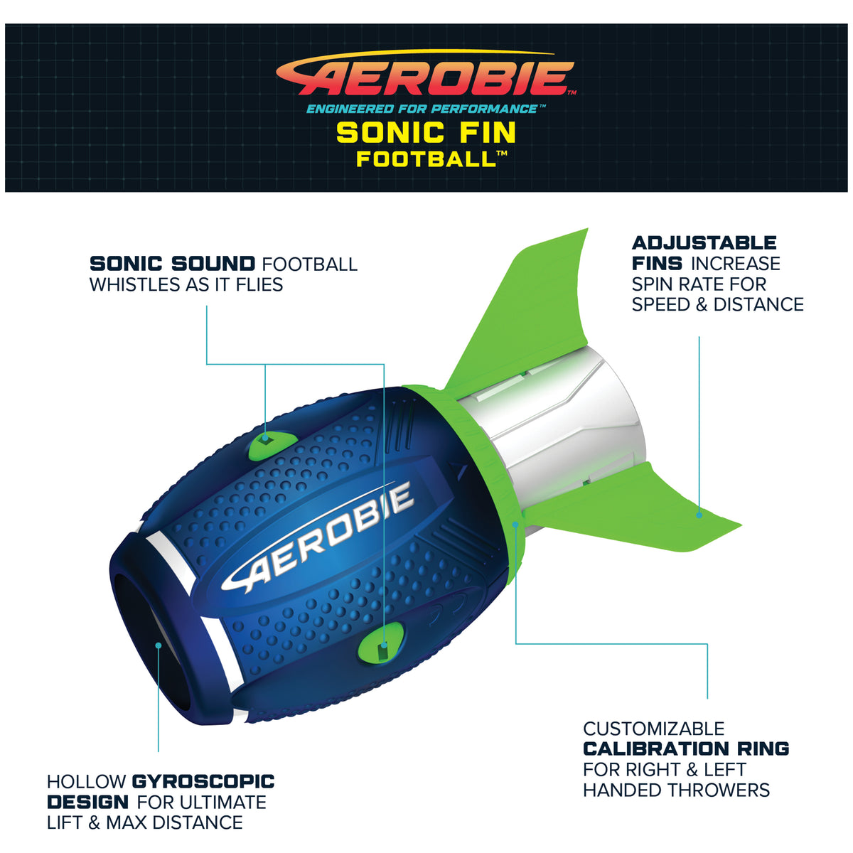 Aerodynamic Outdoor Football 9.75" S11640