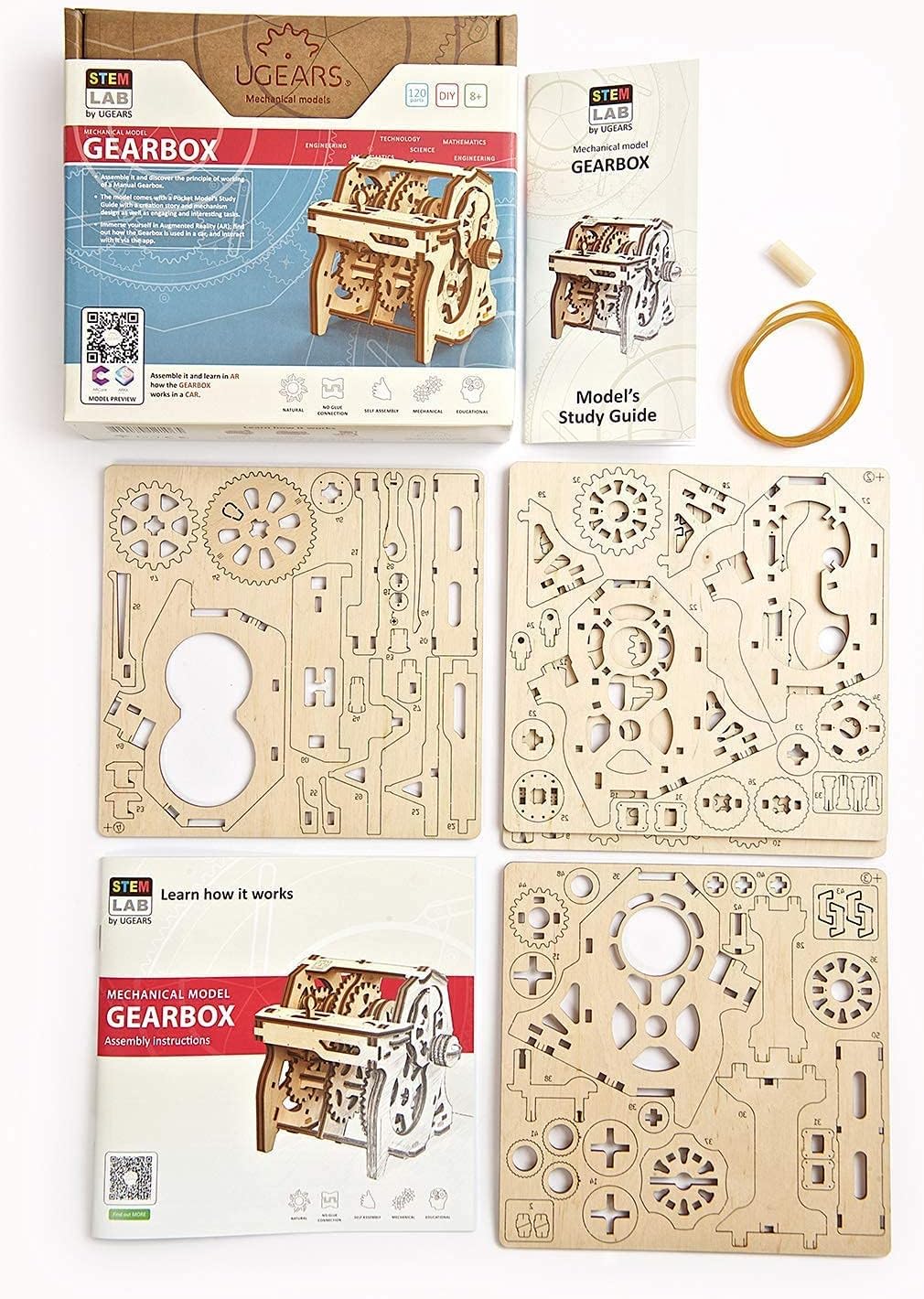 Set of 4 STEM LAB 3D Puzzles C995527