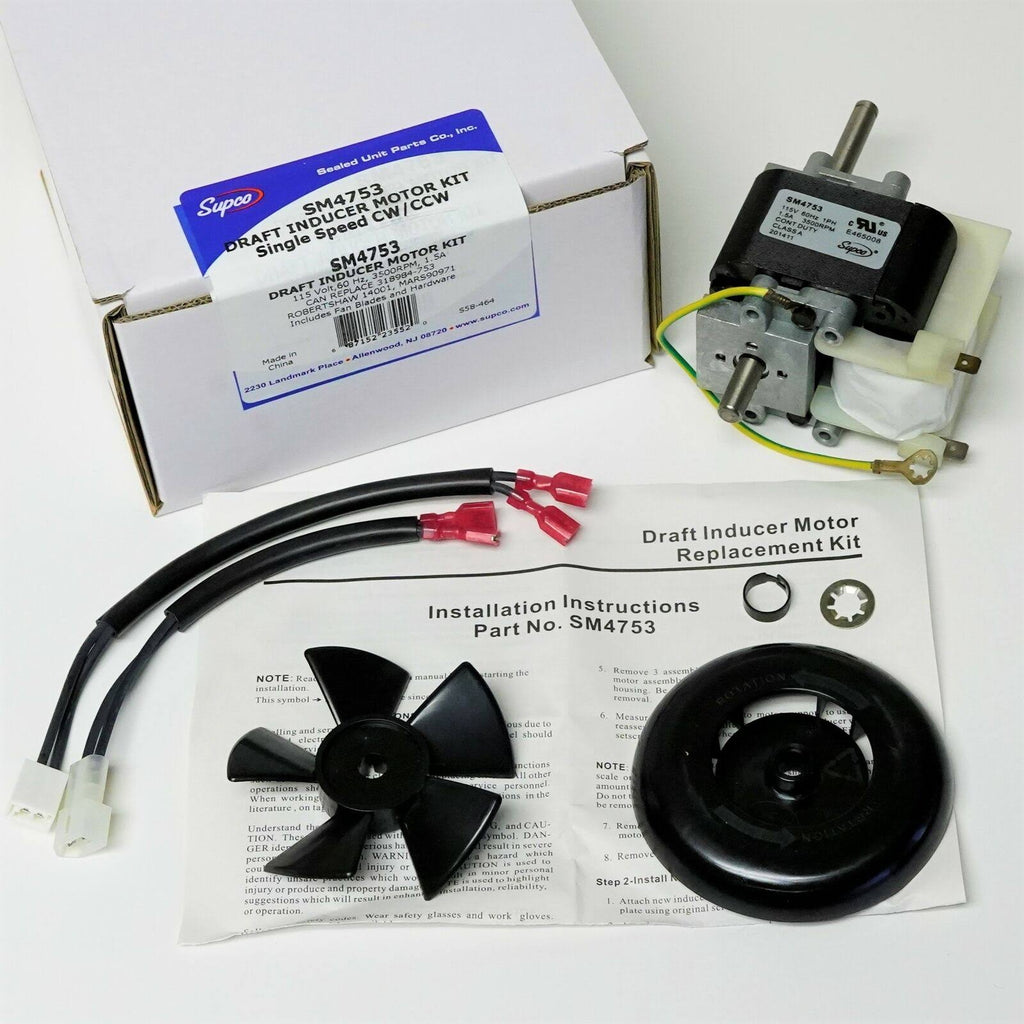 Draft Inducer Furnace Blower Motor C956194
