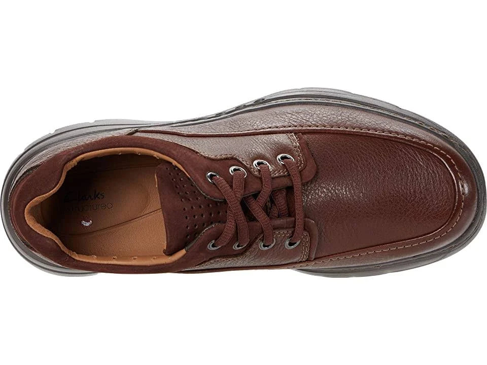Mahogany Leather Lace-Up Shoes Z1073