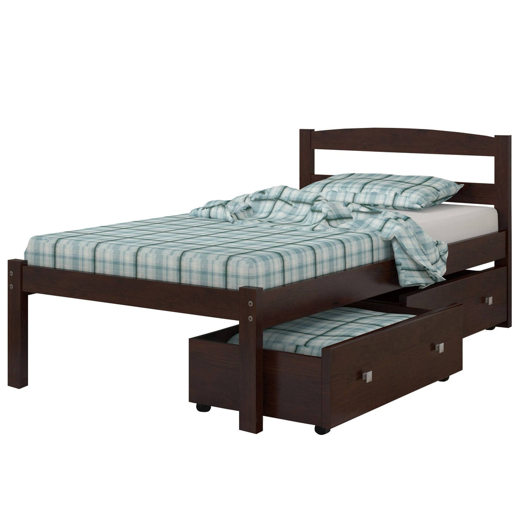 Full Bed with Storage Drawers W318908