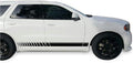 Black Sport Stripe Decal Sticker Kit Pack of 2 J269