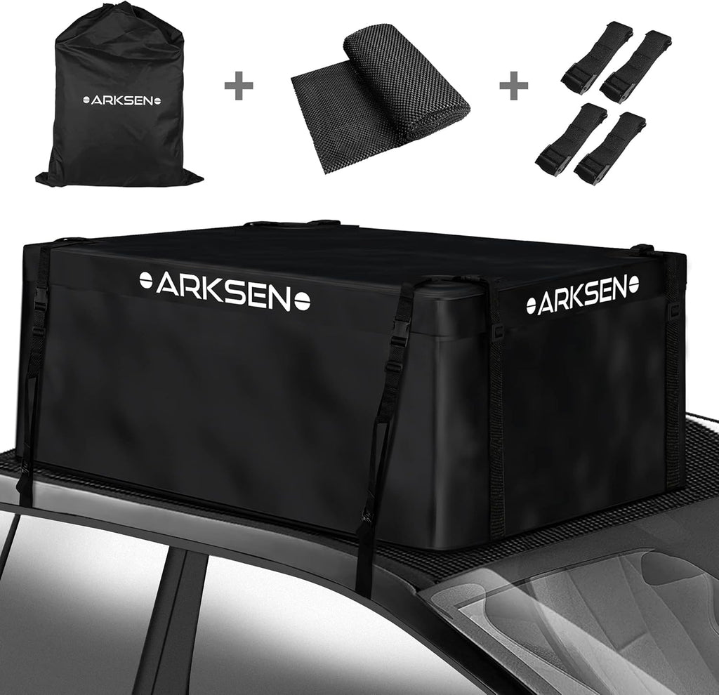 Waterproof Rooftop Cargo Carrier Bag with 6 Door Hook Straps I201