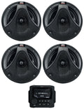Marine Bluetooth Receiver with 4 6.5" Speakers W322686