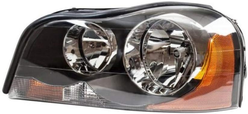 Headlight Assembly Driver and Passenger Side Halogen with Bulbs V451195