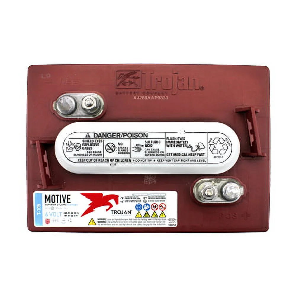 6V 225Ah Deep Cycle Flooded Lead Acid Battery x2 D796634