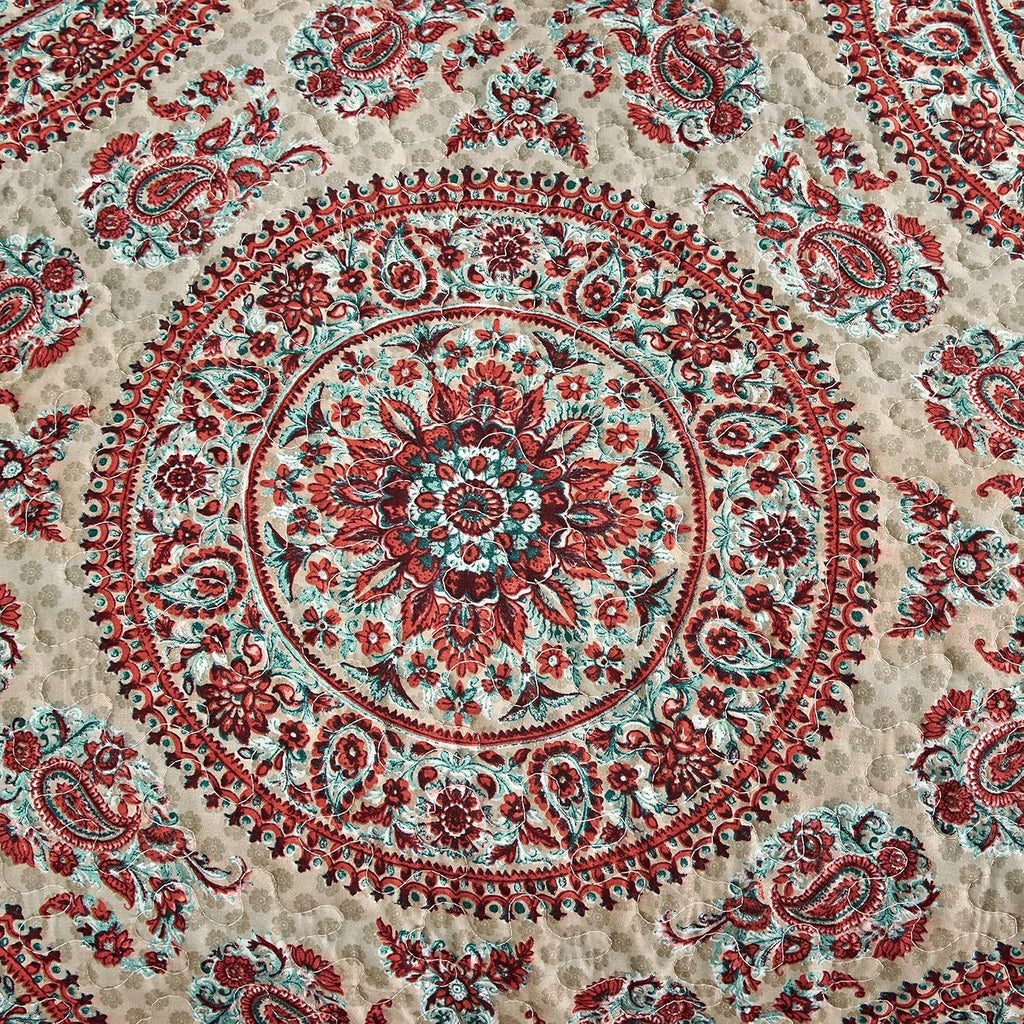 Cal King Medallion Bedspread Coverlet O7275