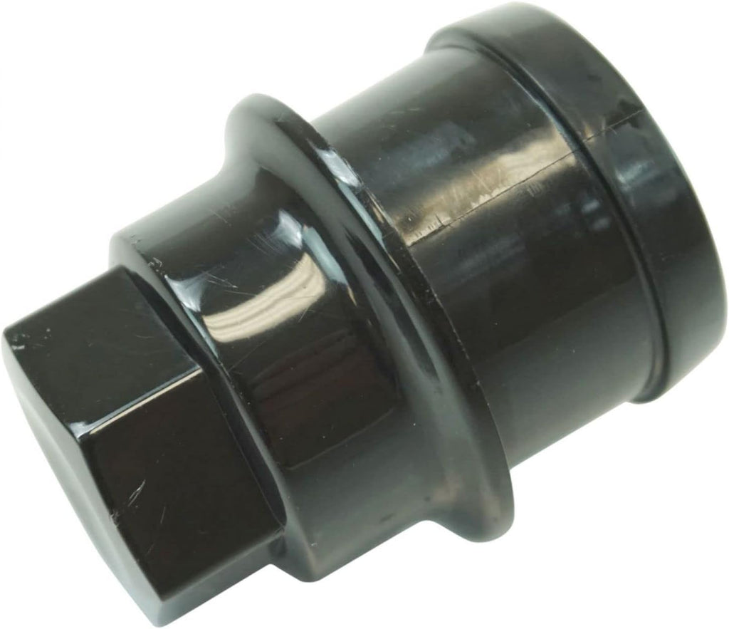 Black Plastic Wheel Lug Nut Cap Set of 32 G745