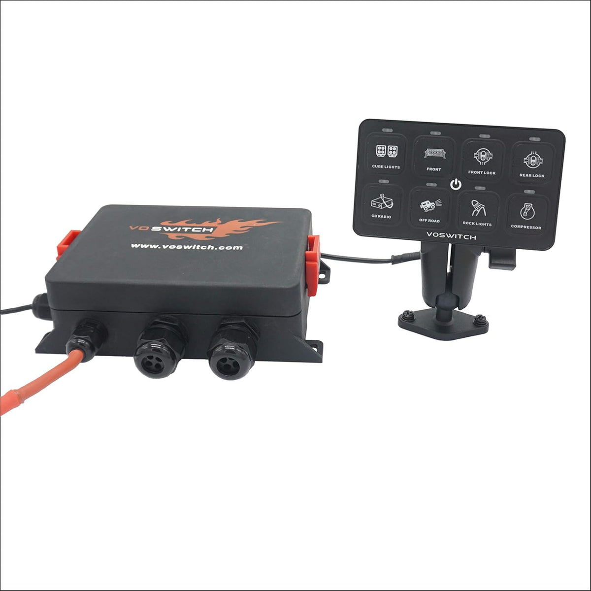8 Gang Programmable Switch Panel Power Control System M57630