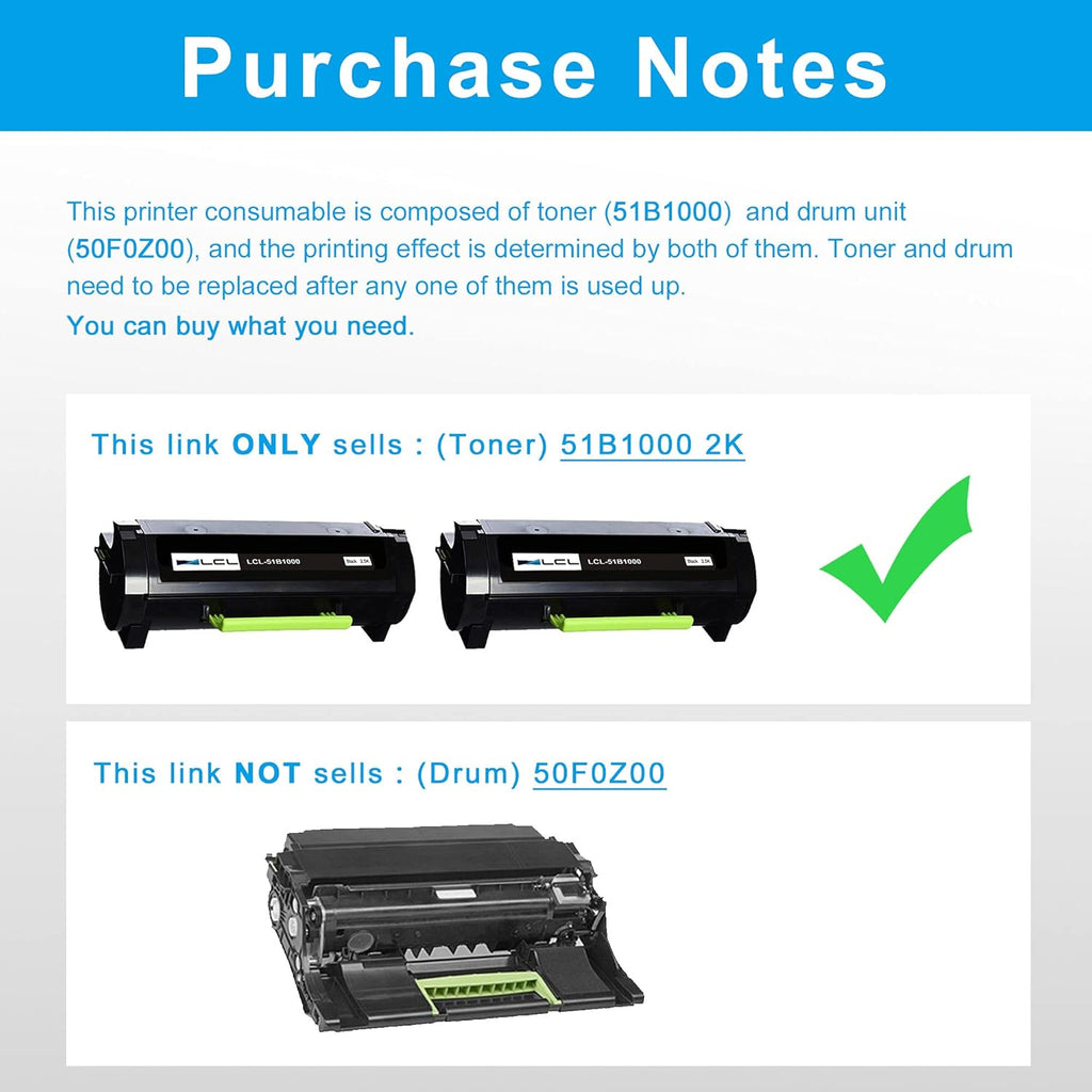2-Pack Black Compatible Toner Cartridge C168158
