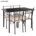 5 Pieces Dining Table and Chairs Set Z898