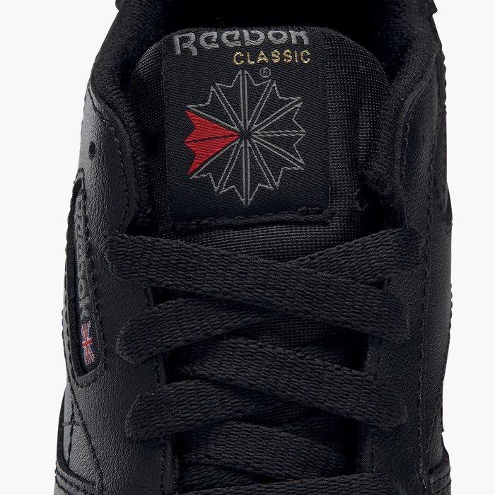 Black Children Leather Trainers O625561